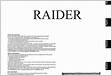 RAIDER PRO USER MANUAL Pdf Download ManualsLi